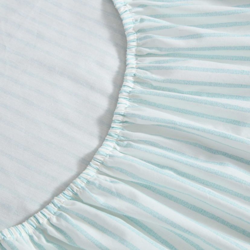 Cool Beach Stripe Cotton Sheet Set