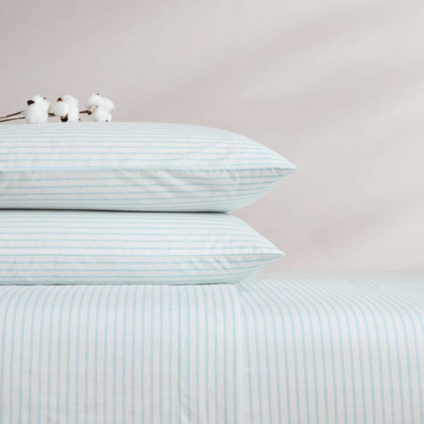 Cool Beach Stripe Cotton Sheet Set
