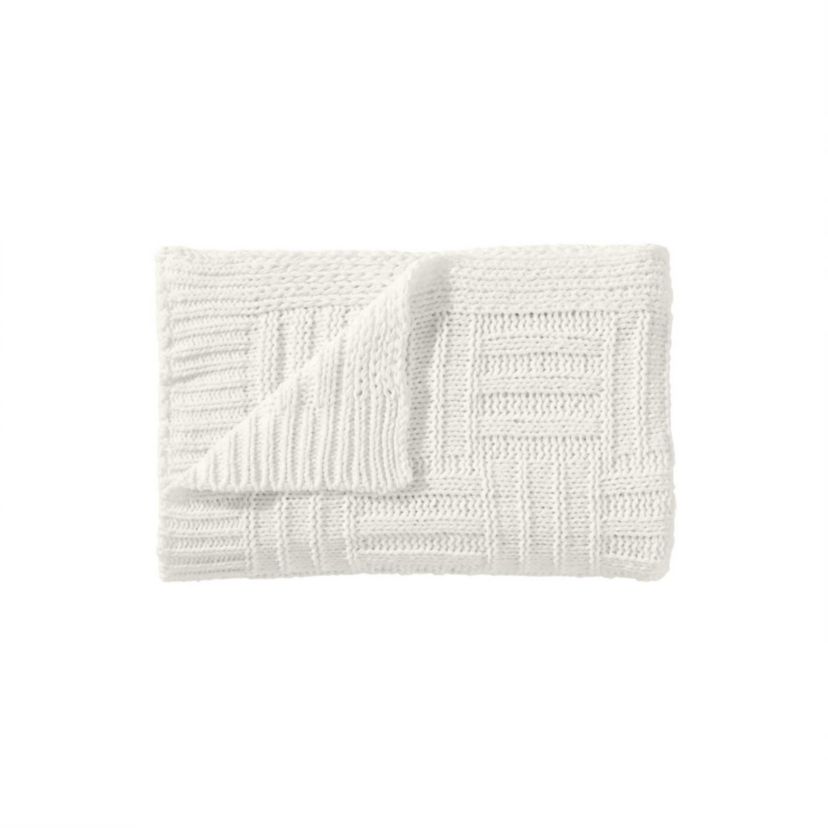 Chain Basket Microfiber Throw Blanket