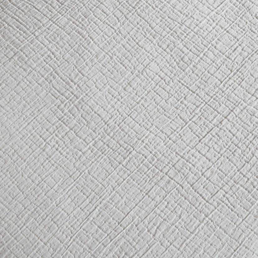 Washed Texture Solid Cotton Comforter-Sham Set