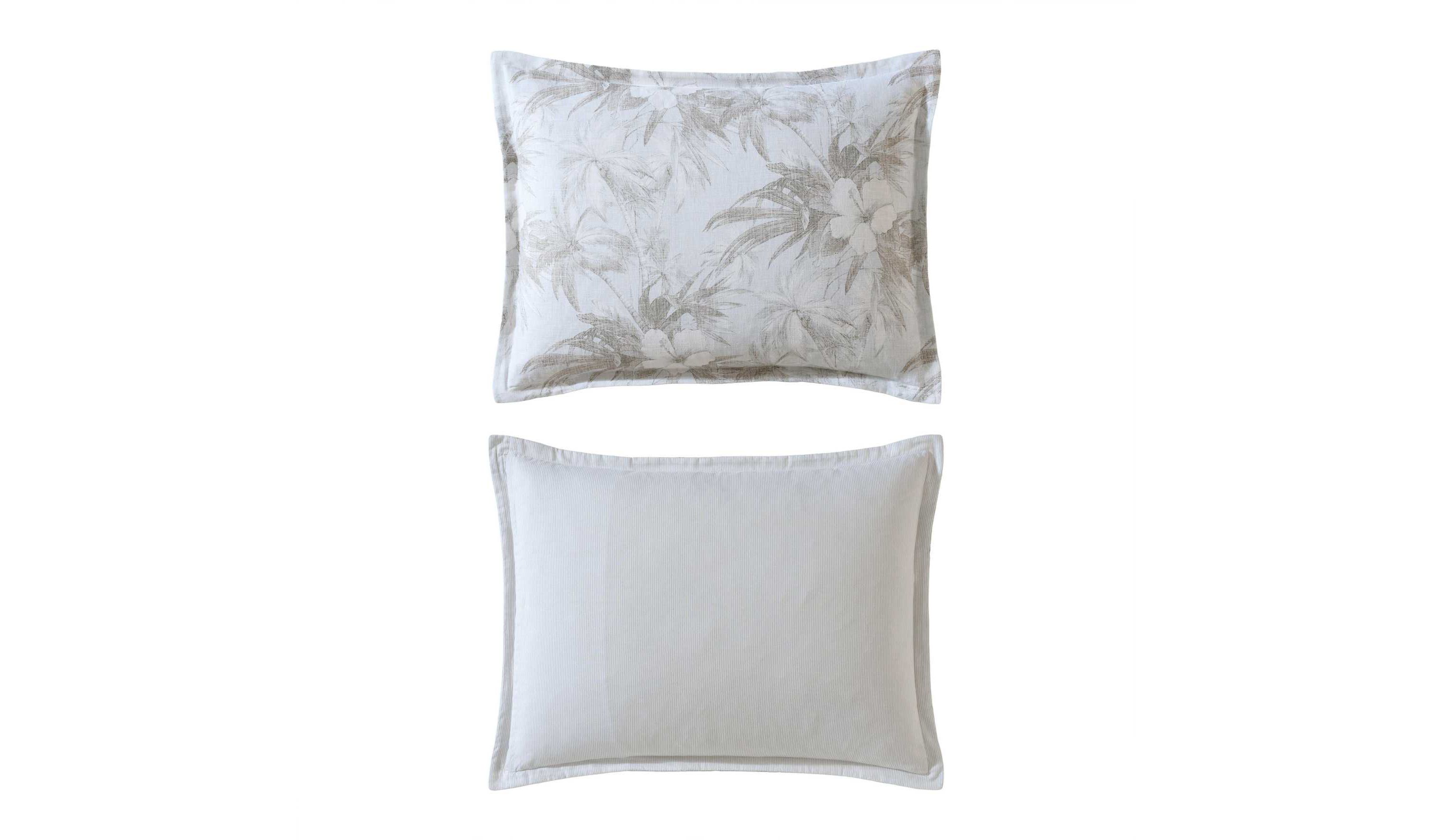 Beachway Blooms Cotton\Linen Duvet Cover Set
