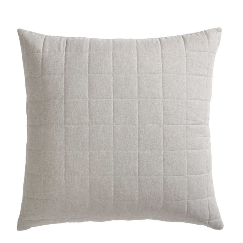Melange Flannel Cotton Sham