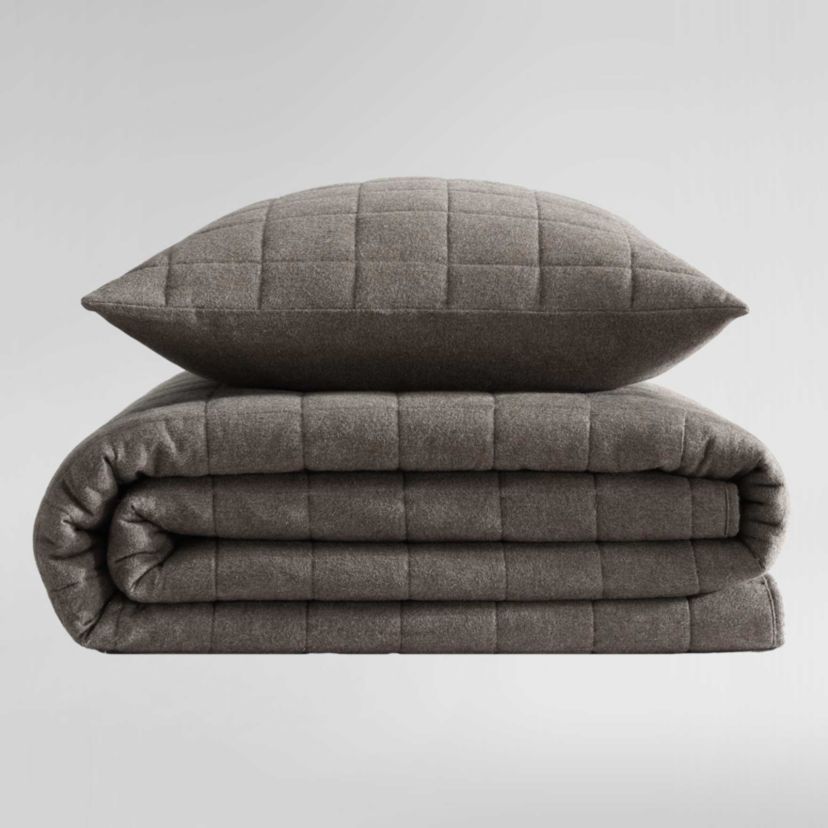 Melange Flannel Cotton Quilt