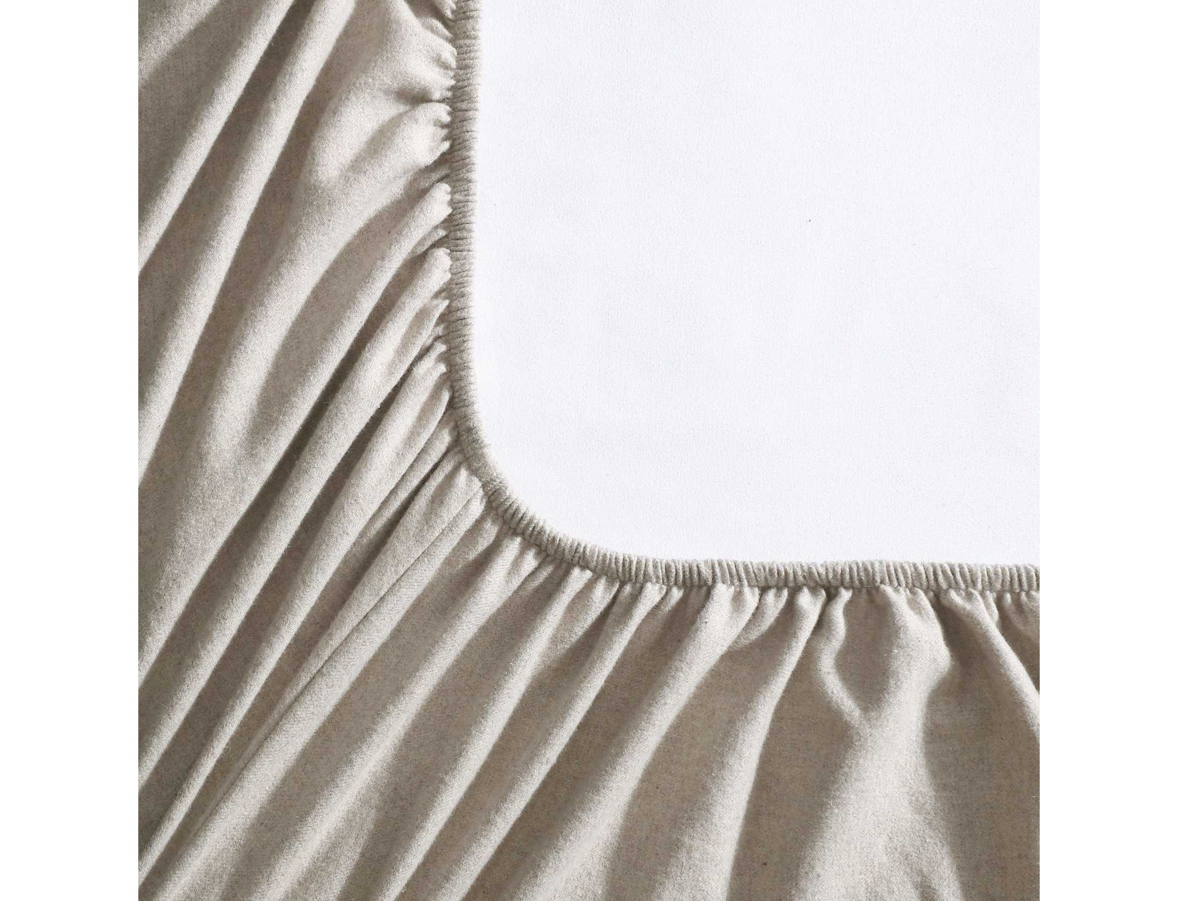 Melange Flannel Cotton Sheet Set