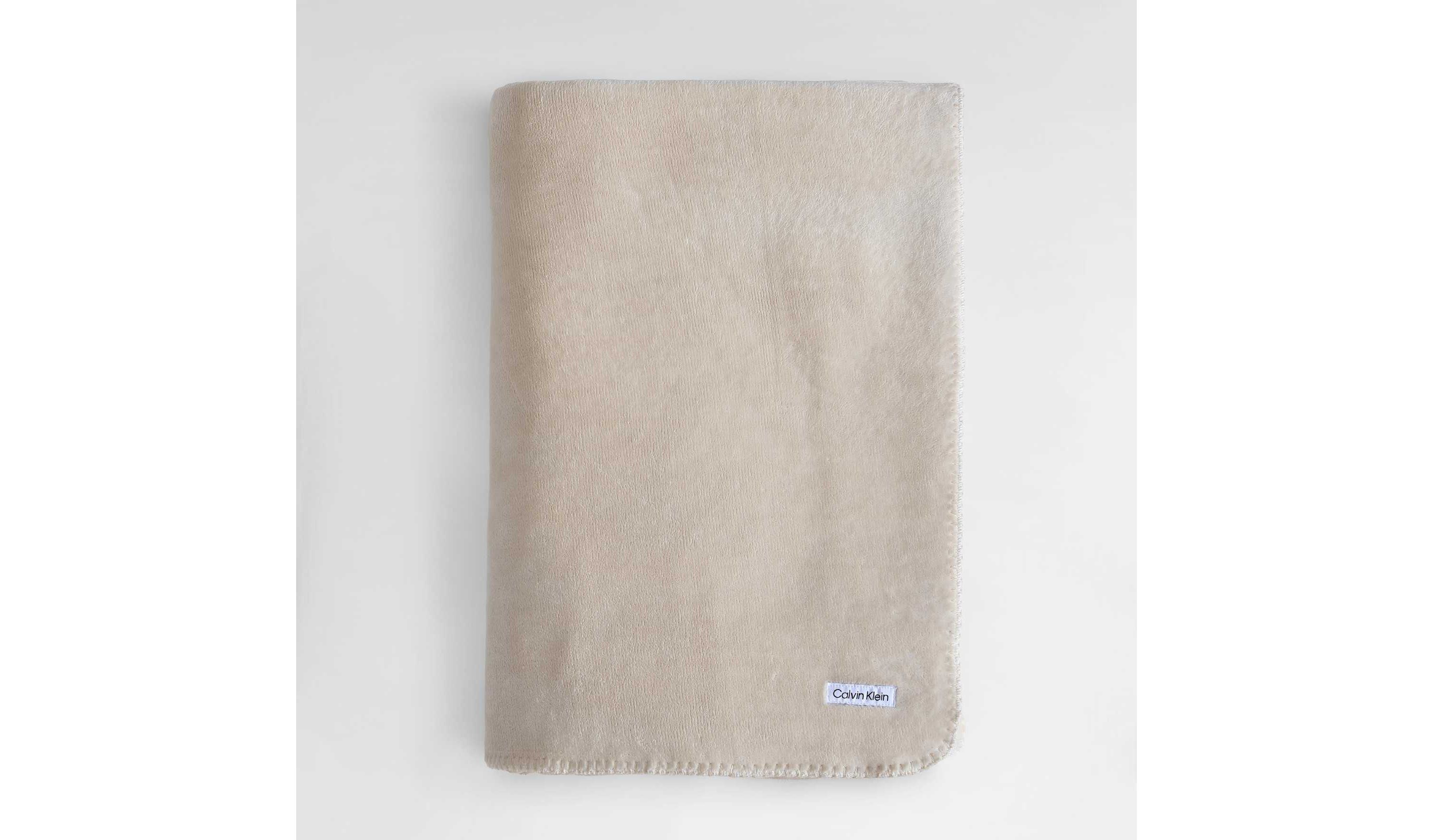 Modern Reversible Solid Microfiber Blanket