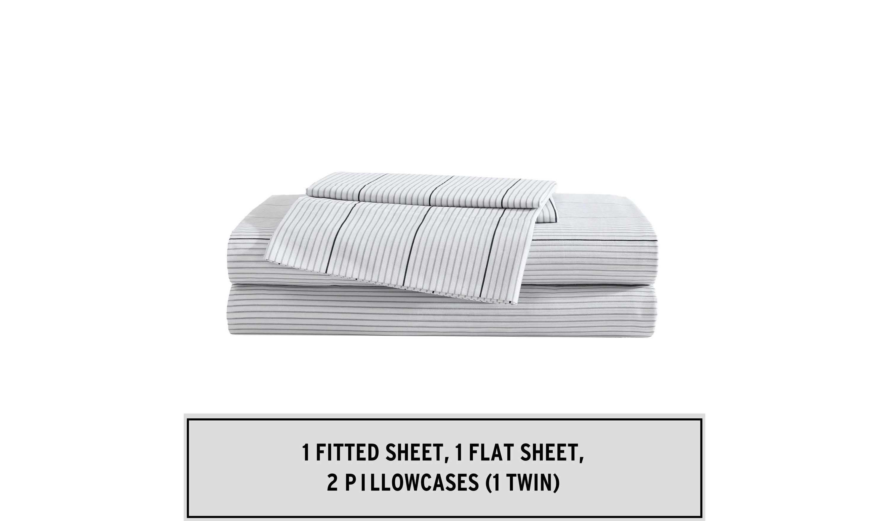 Oversize Plaid Cotton Bed Set