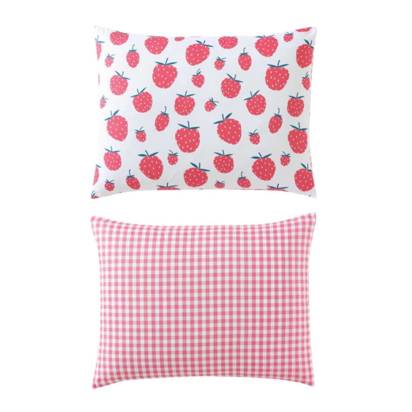 Strawberry Field Microfiber Comforter Bonus Set