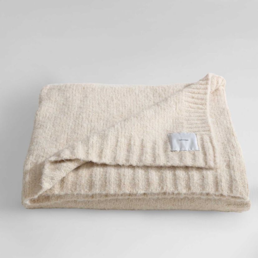 Knitted  Throw Blanket