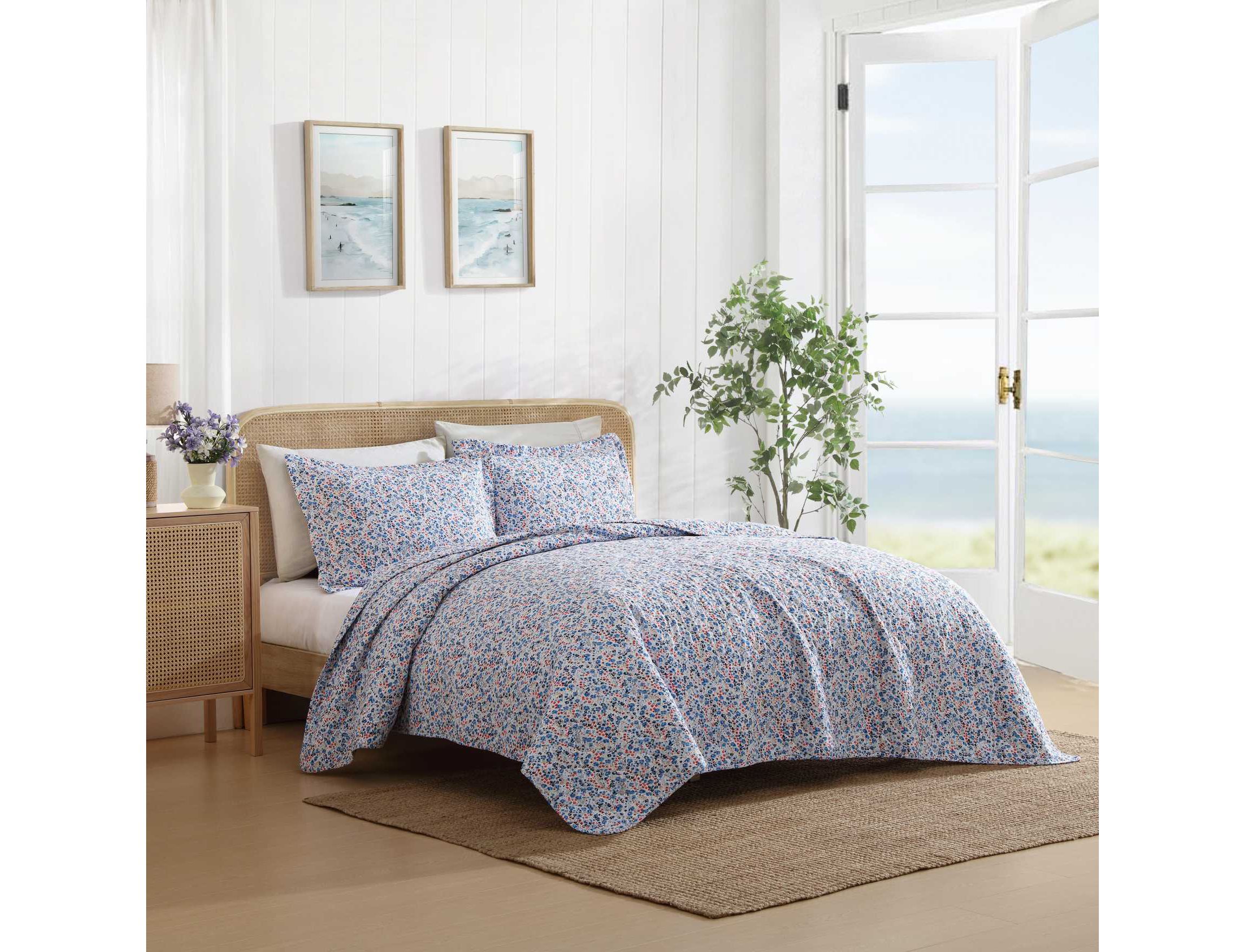 LeoFlower Cotton Quilt Set