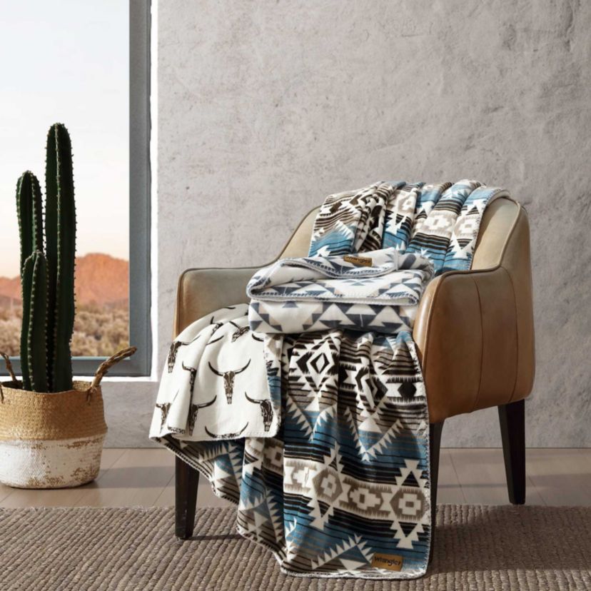 Dakota Reversible Microfiber Blanket