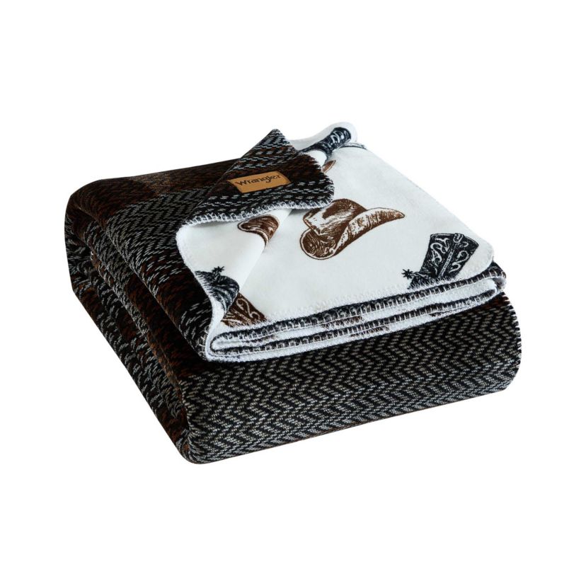 Nash Stripe Reversible Microfiber Blanket