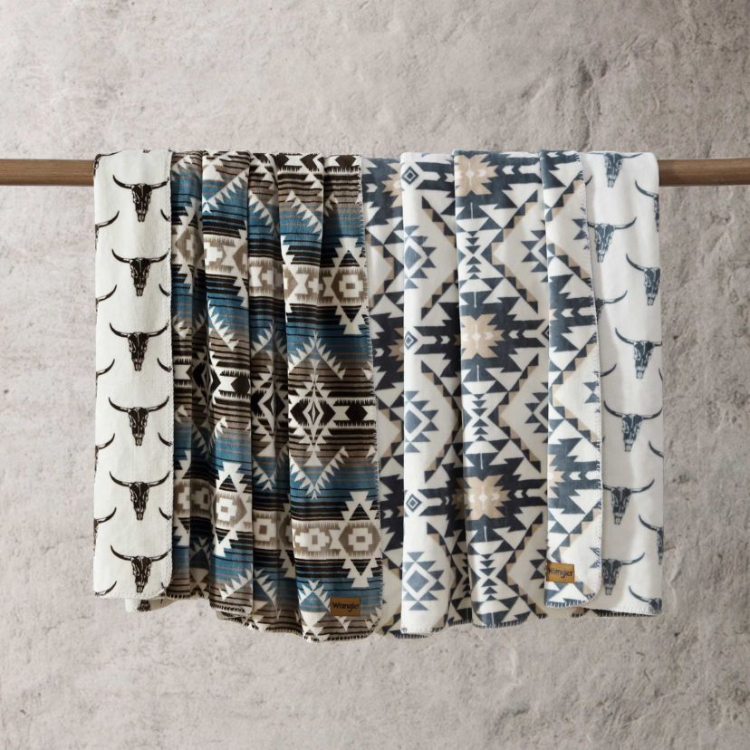 Nash Stripe Reversible Microfiber Blanket