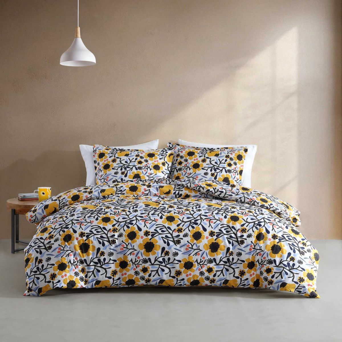 Mykero Cotton Duvet Cover Set