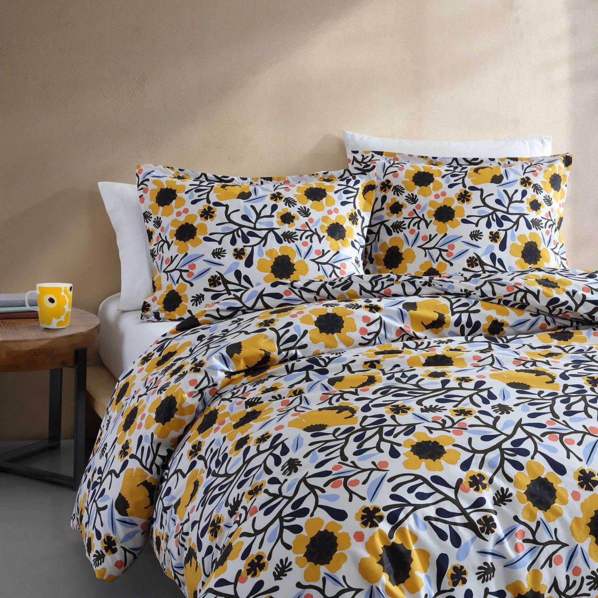 Mykero Cotton Duvet Cover Set