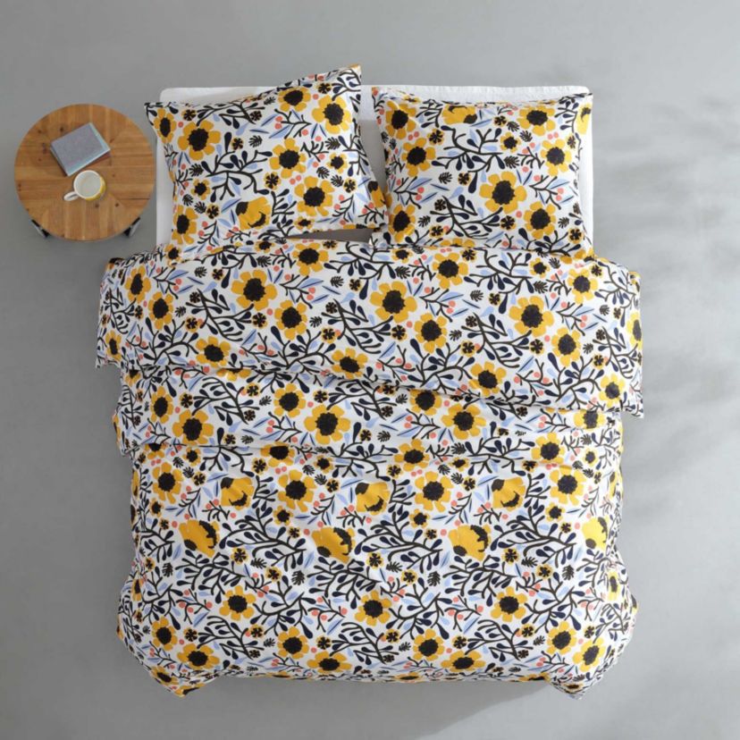 Mykero Cotton Duvet Cover Set