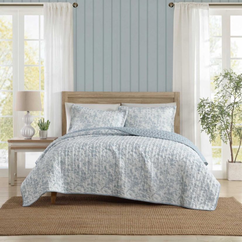 Amberly Microfiber Quilt-Sham Set