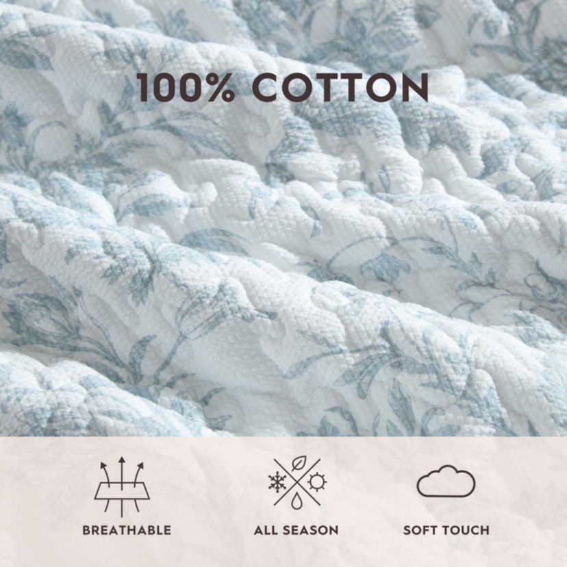 Amberly Microfiber Quilt-Sham Set