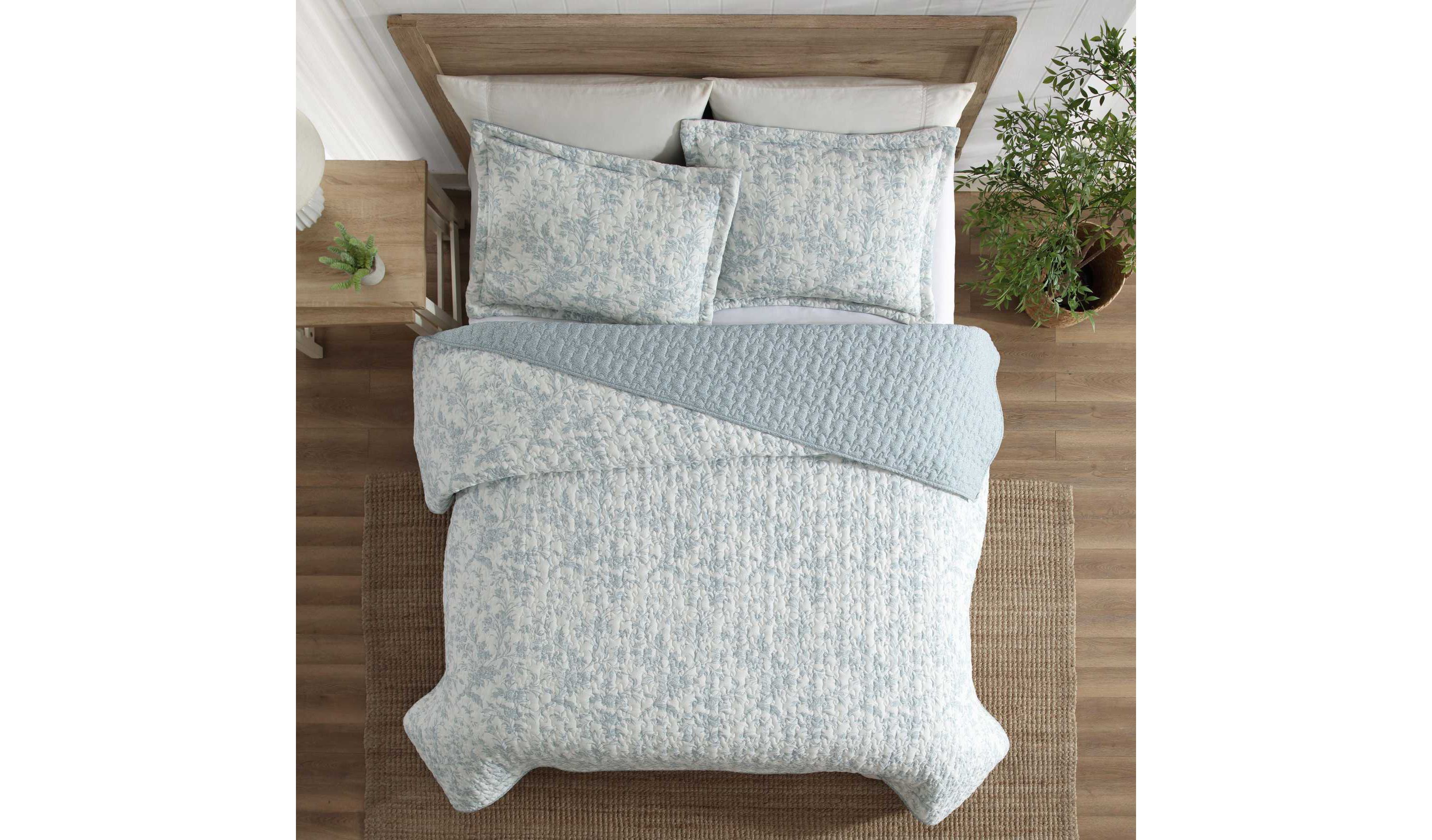 Amberly Microfiber Quilt-Sham Set