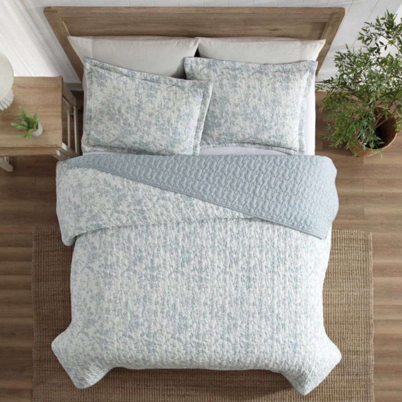 Amberly Microfiber Quilt-Sham Set