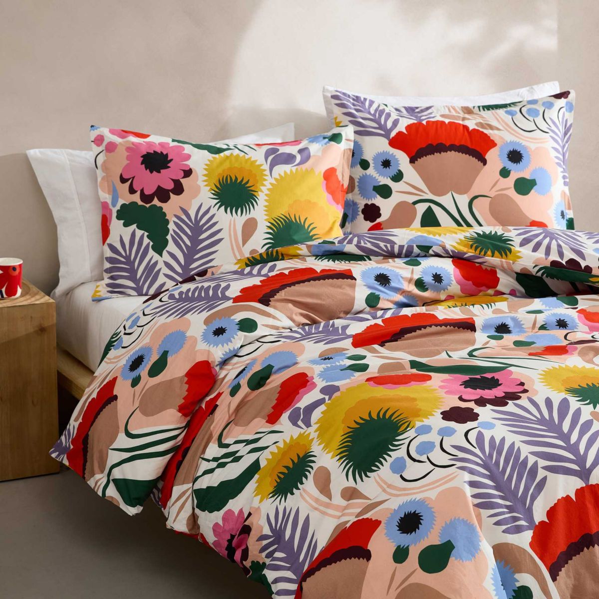 Ojakellukka Cotton Duvet Cover Set