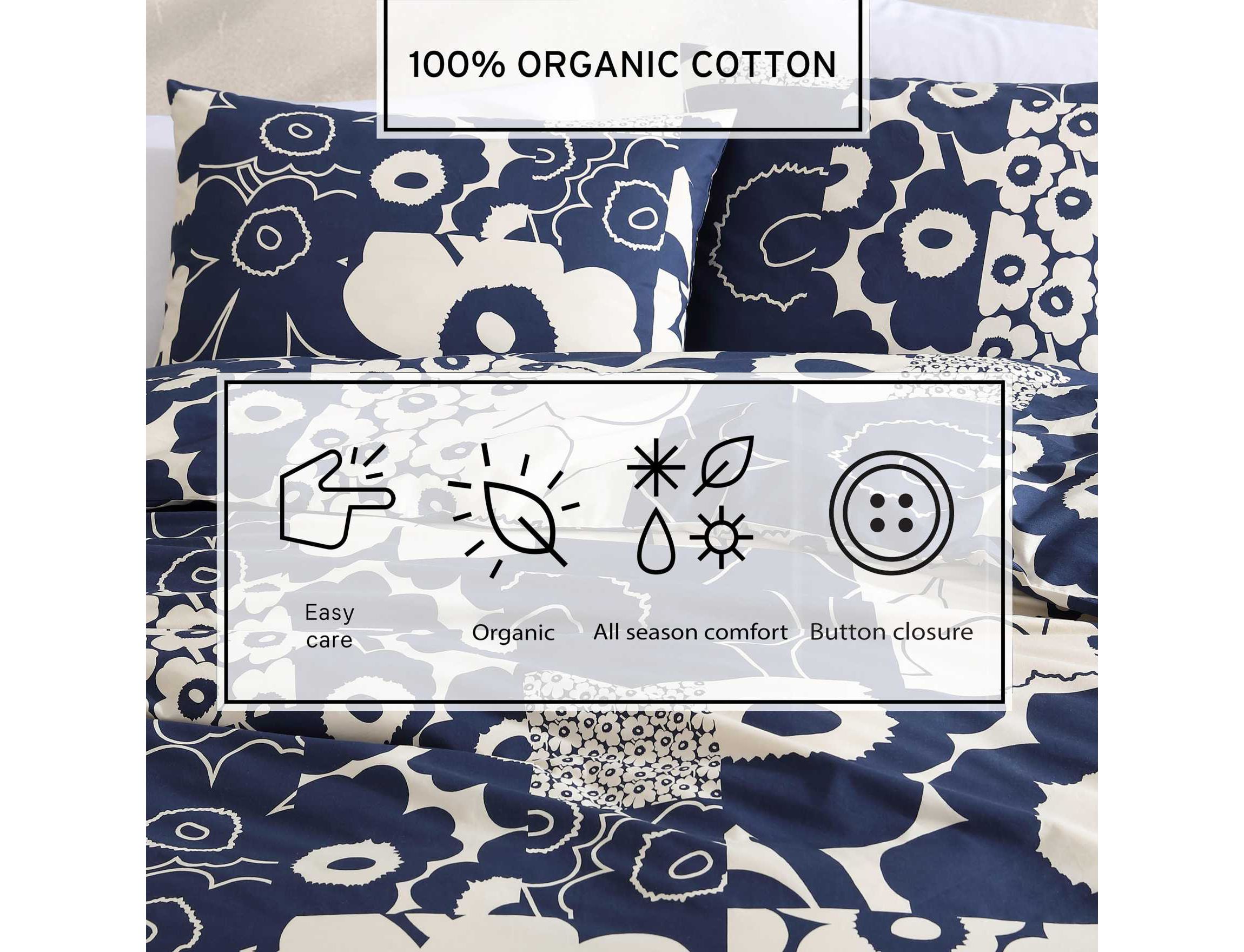 Unikko Kollaasi Cotton Duvet Cover Set