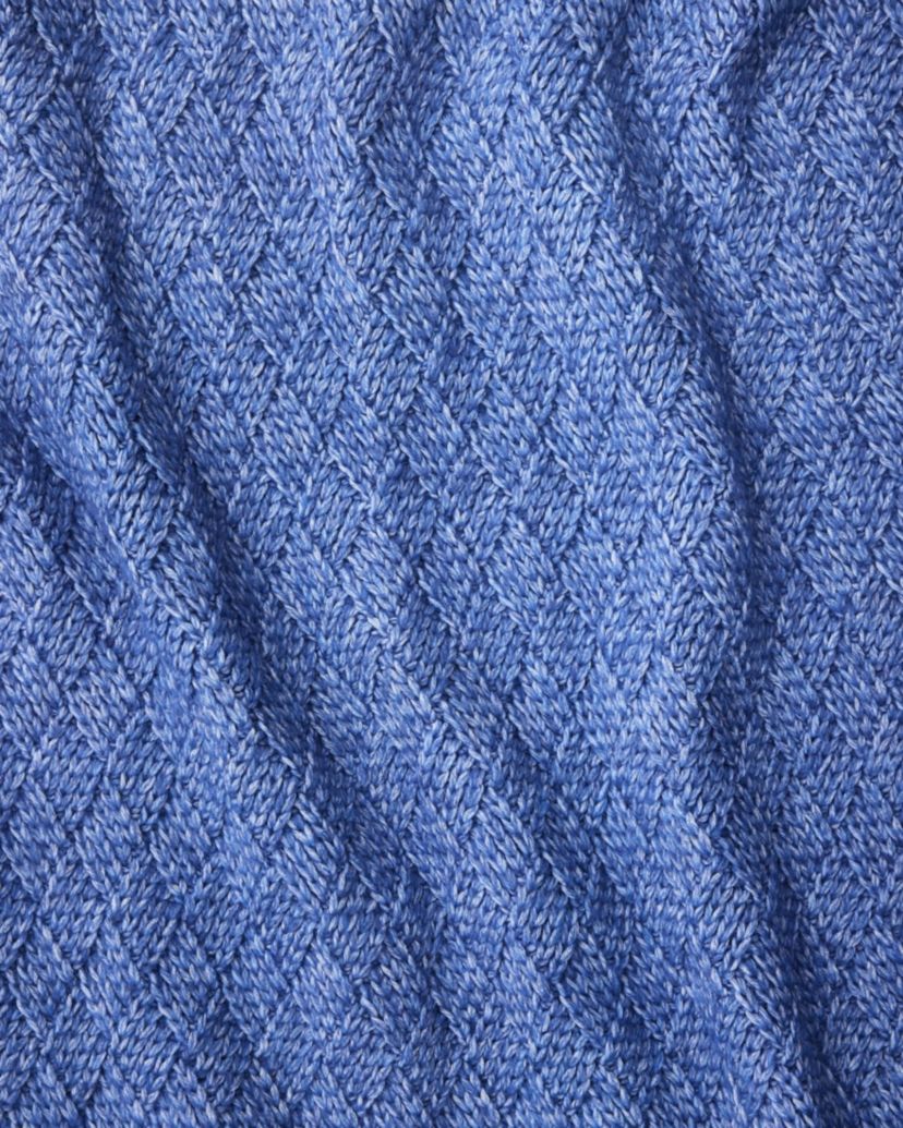 Treillage Knit Throw Blanket
