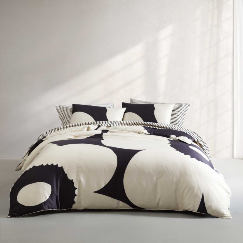 Iso Unikko Cotton Duvet Cover Set