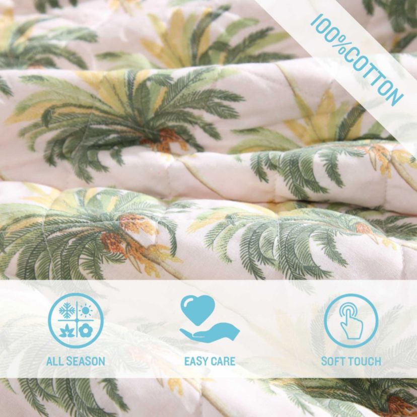 Santiago Cotton Quilt-Sham Set