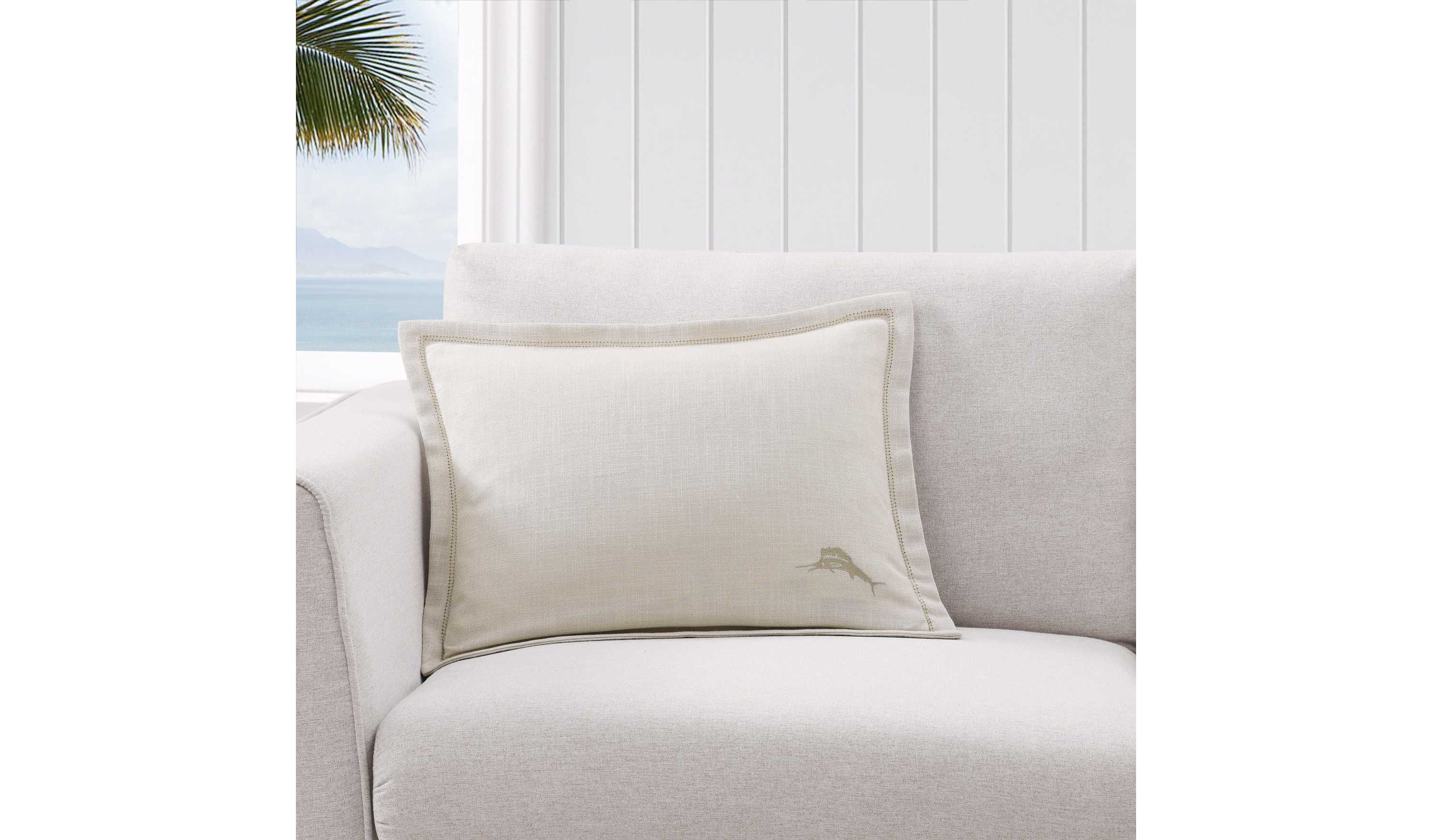 Island Estate Microfiber Decorative Pillow