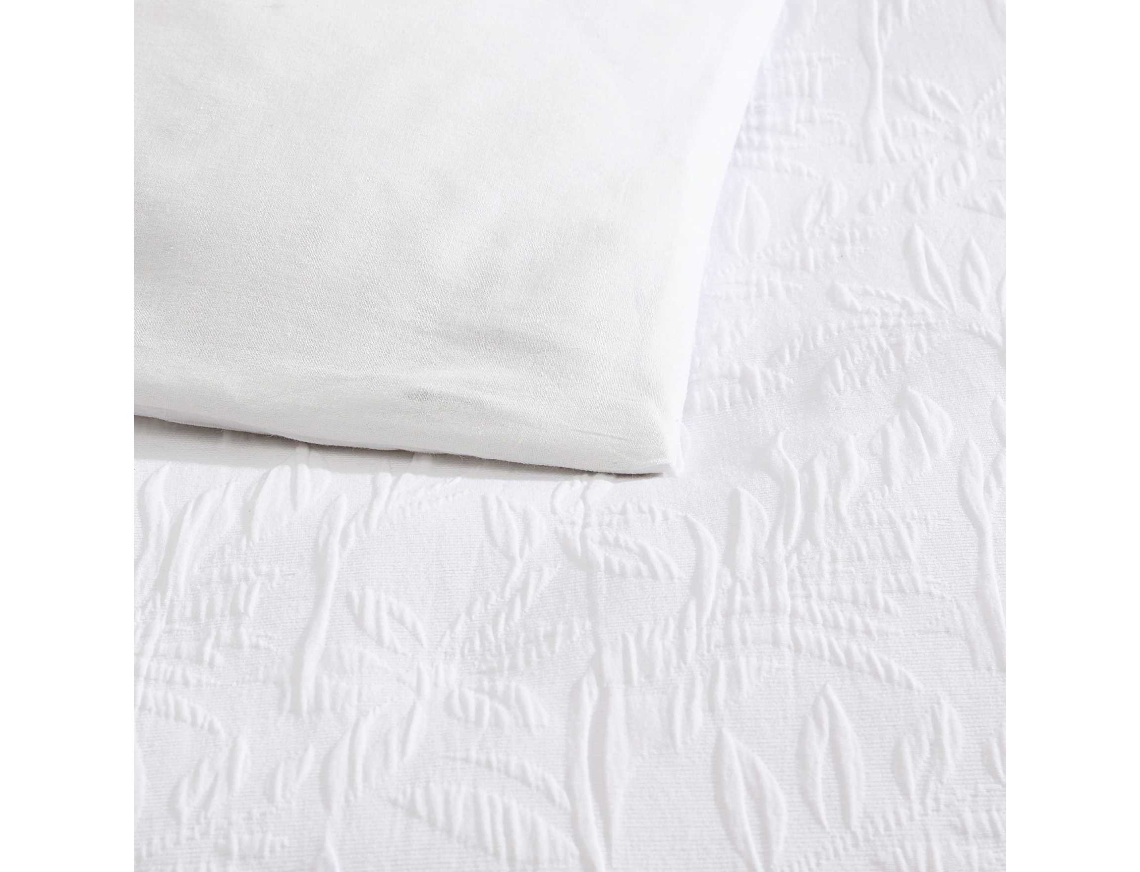 Seaside Floral Cotton Duvet Cover Set