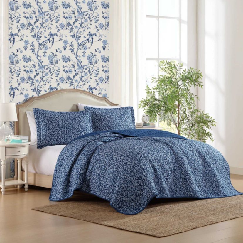 Elaina Cotton Quilt-Sham Set
