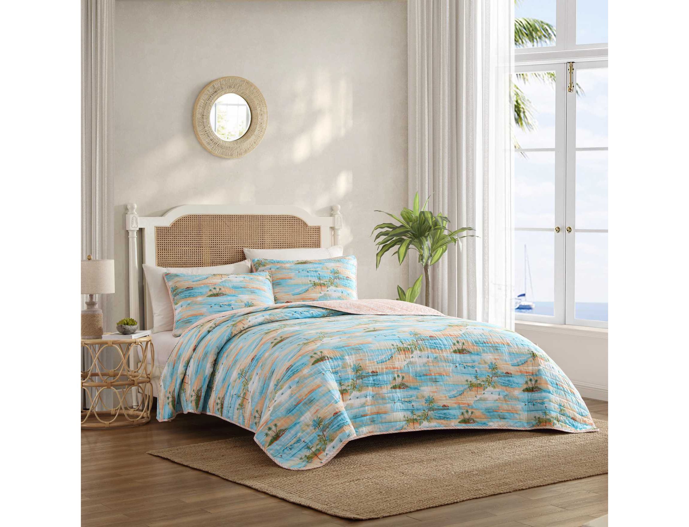 Bon Voyage Cotton Quilt-Sham Set