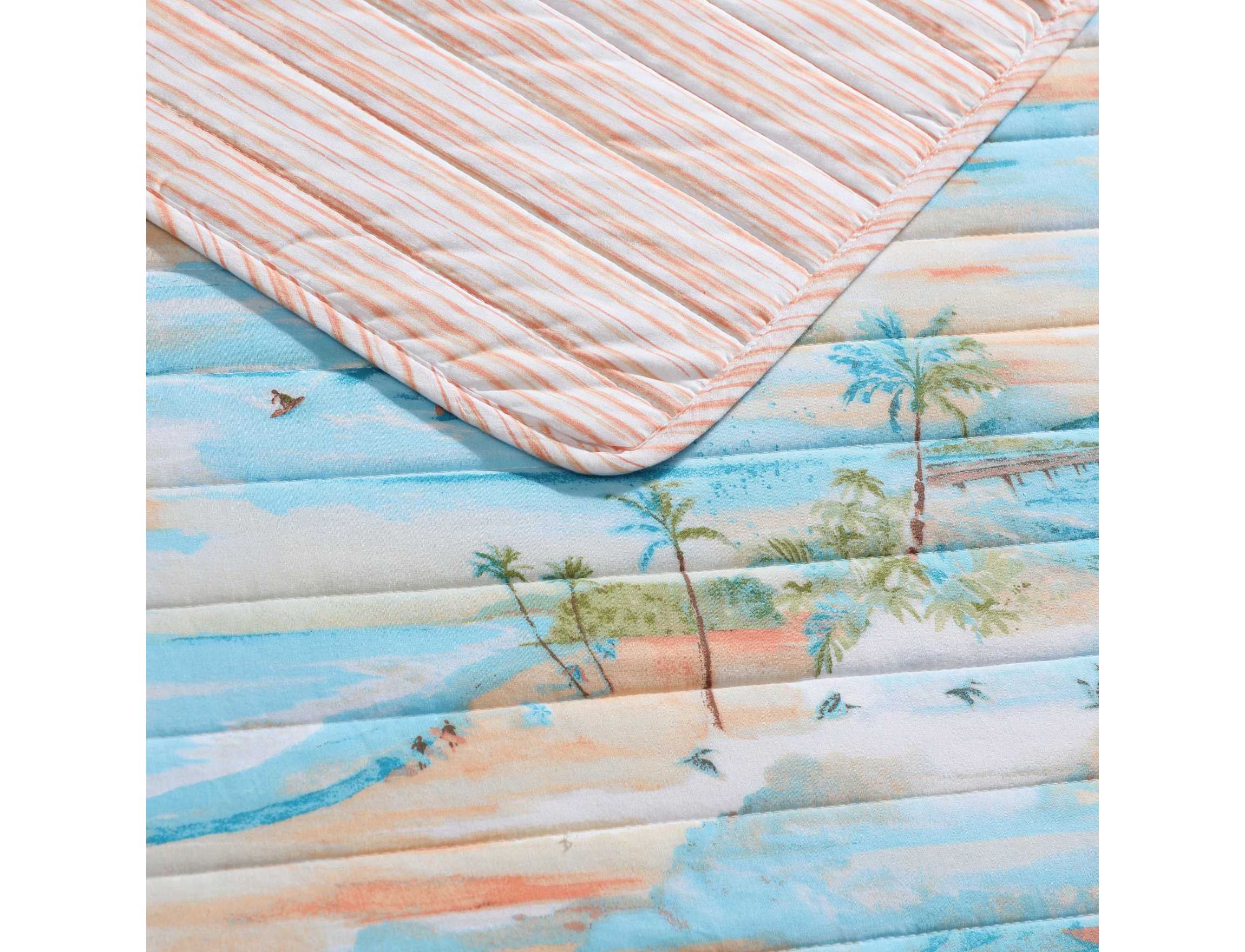 Bon Voyage Cotton Quilt-Sham Set