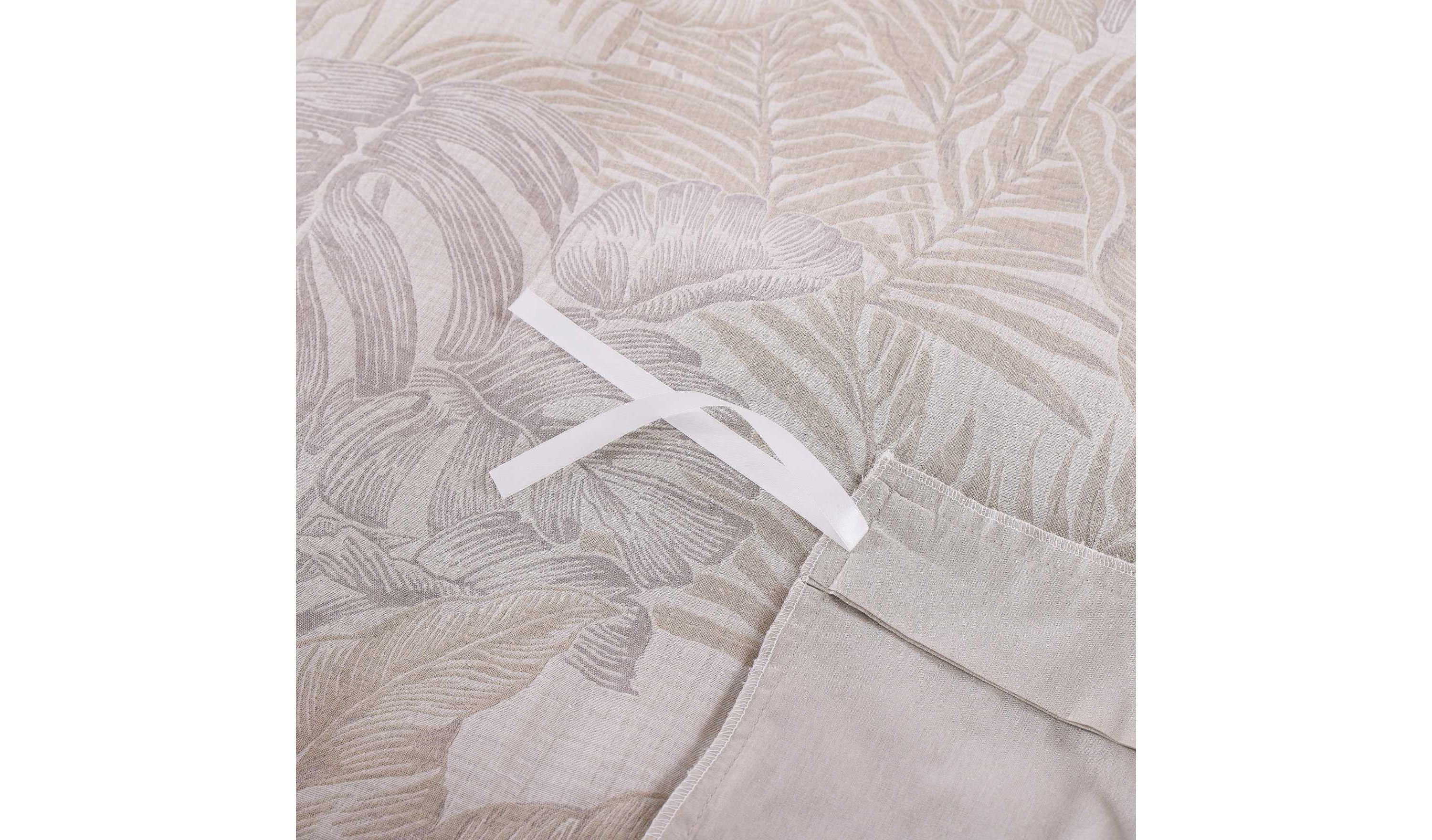 Jungle Palms Cotton Duvet Cover Set