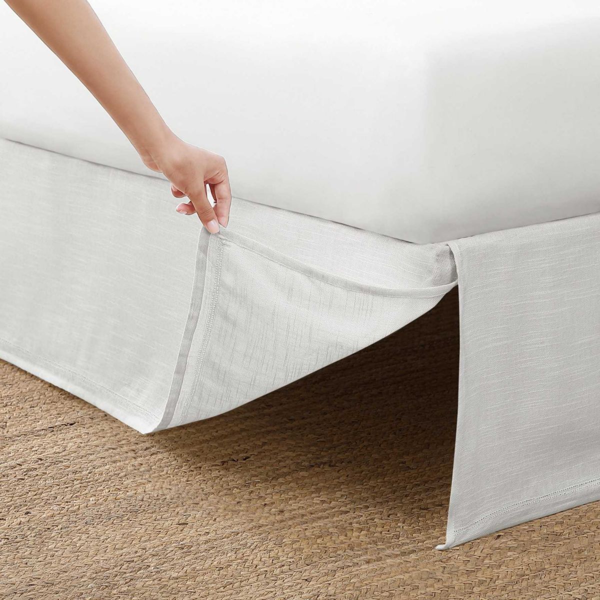 Island Estate Microfiber Tailored Bedskirt