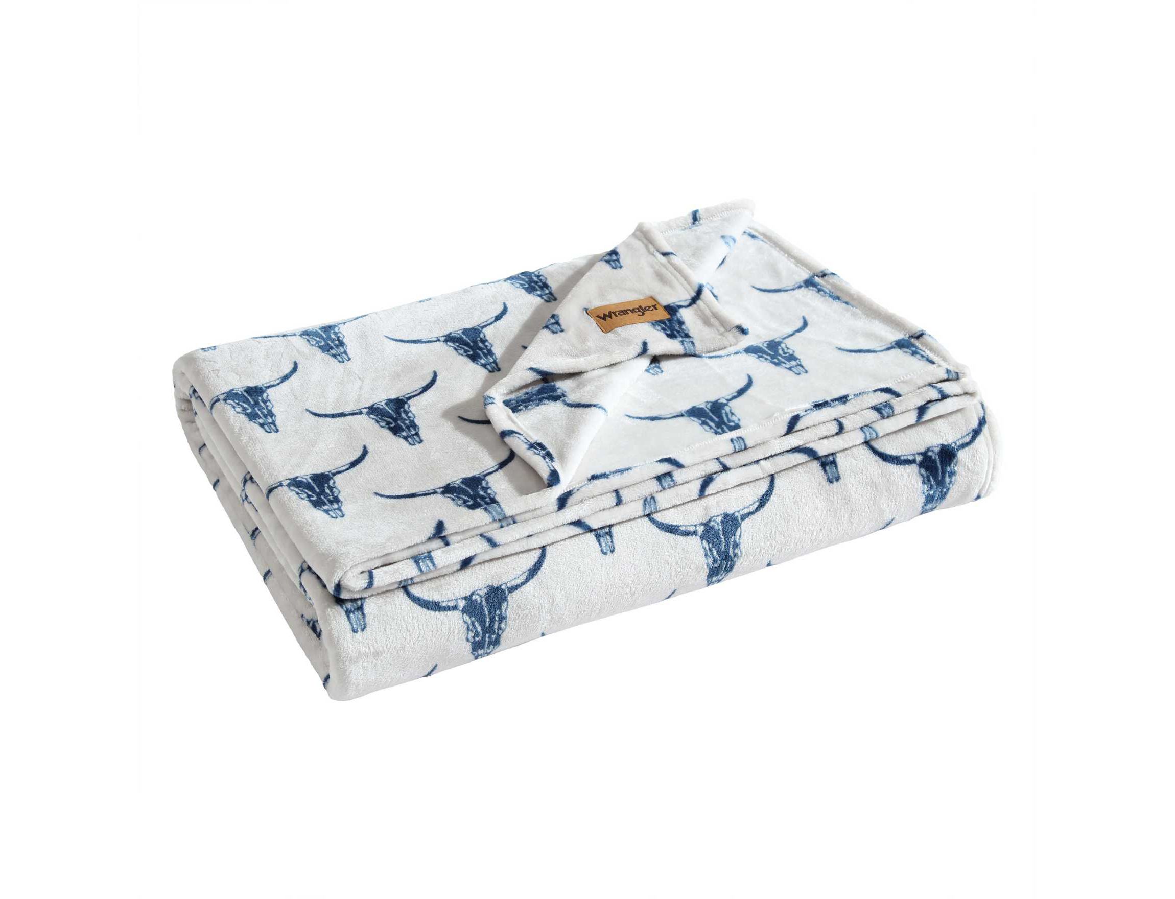 Steer Head Microfiber Blanket