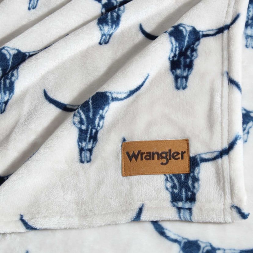 Steer Head Microfiber Blanket