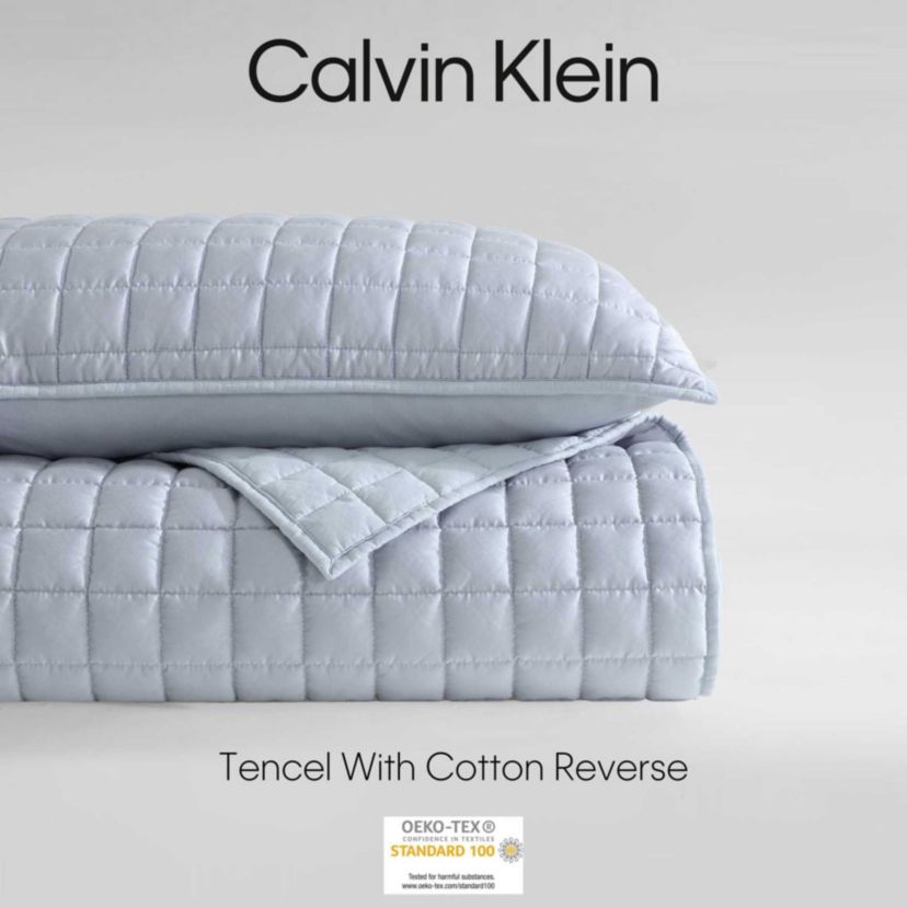 Tencel Solid Quilt Set