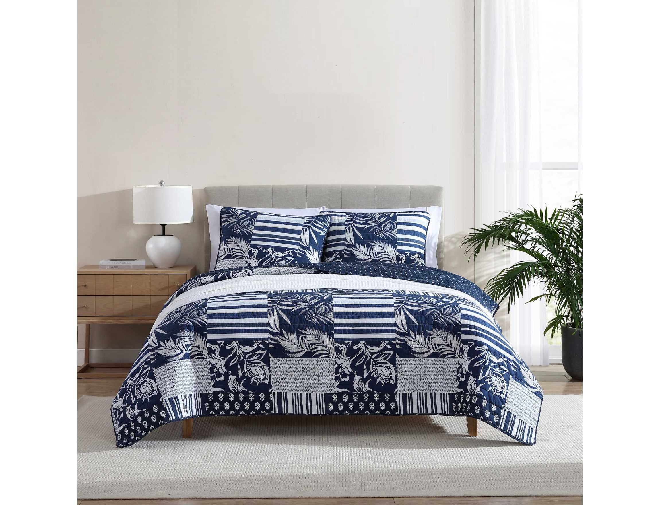 Avalon Patchwork Cotton Quilt Set