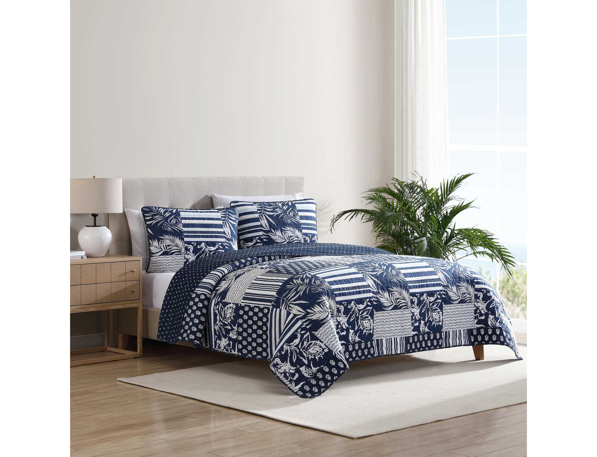 Avalon Patchwork Cotton Quilt Set