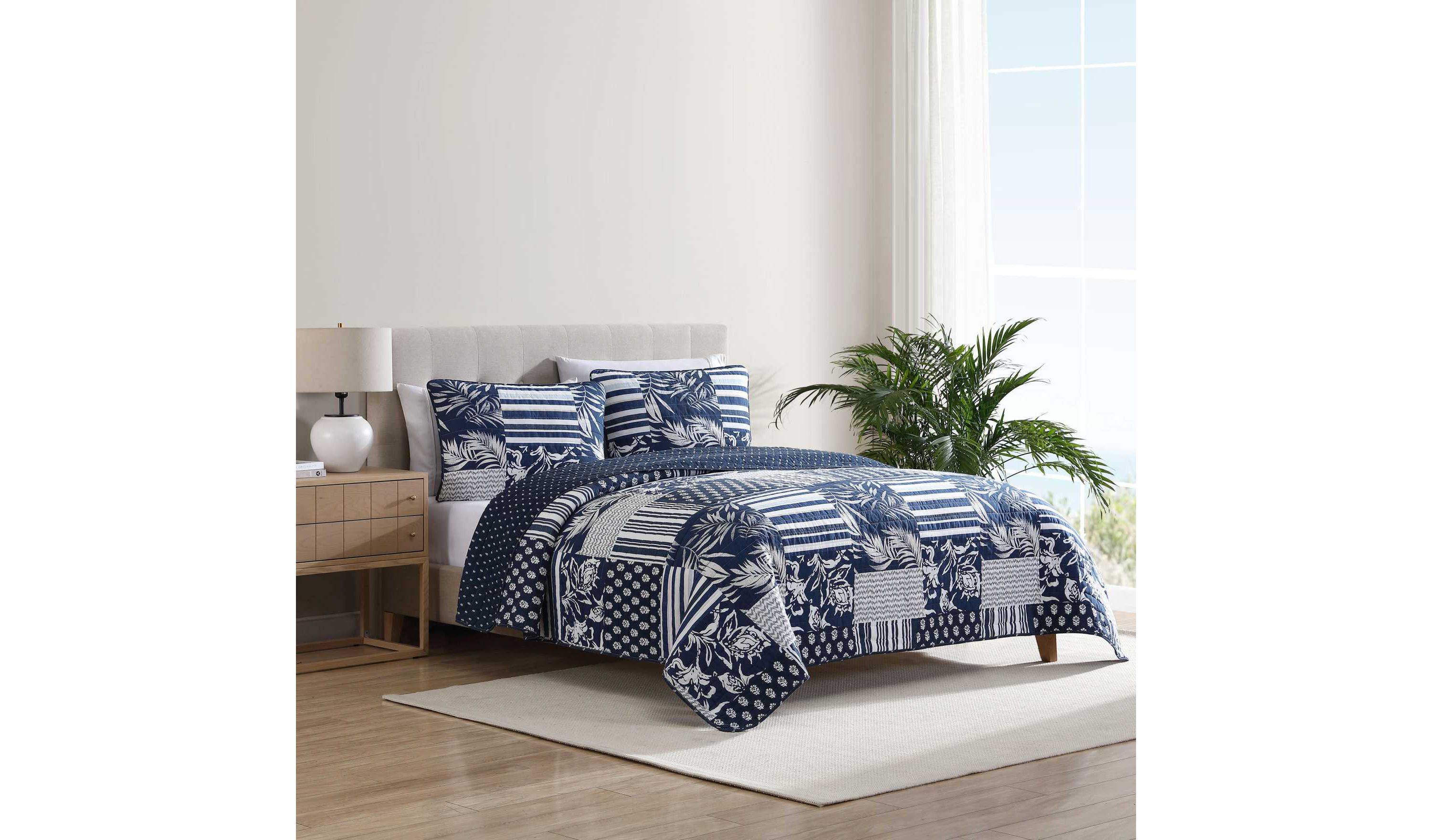 Avalon Patchwork Cotton Quilt Set