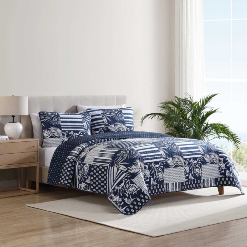 Avalon Patchwork Cotton Quilt Set