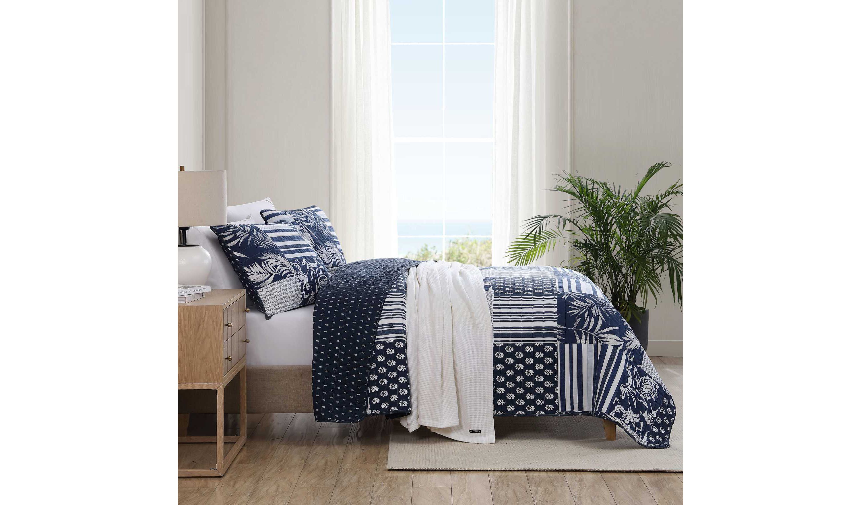 Avalon Patchwork Cotton Quilt Set