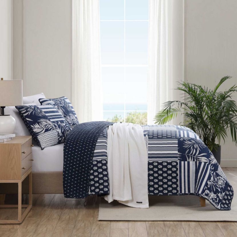 Avalon Patchwork Cotton Quilt Set