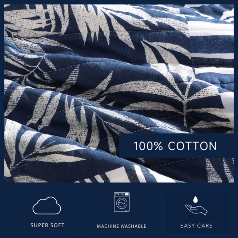 Avalon Patchwork Cotton Quilt Set