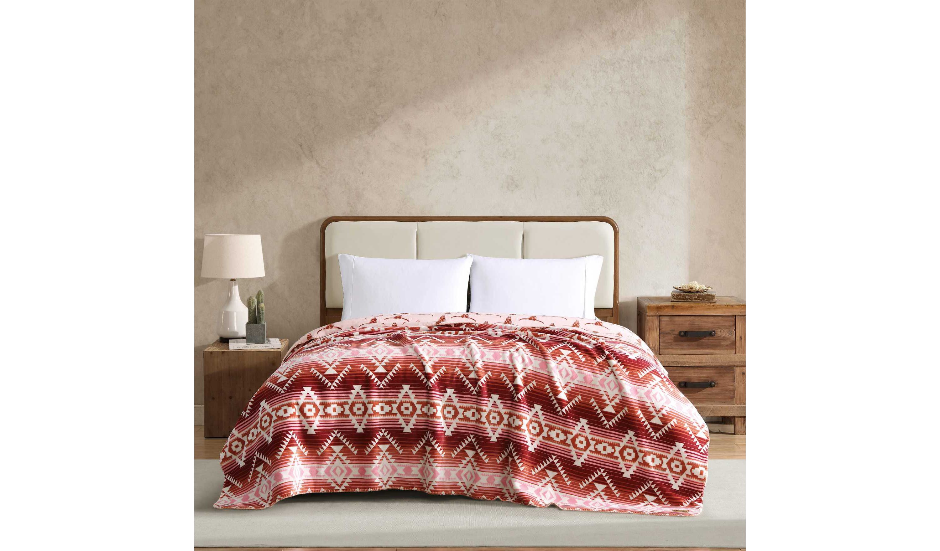 Jericho Reversible Microfiber Blanket