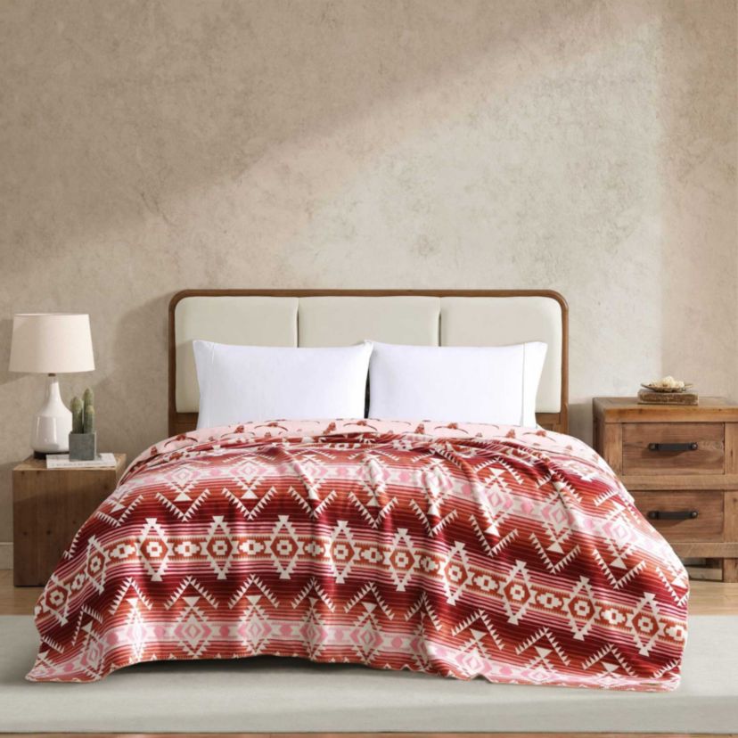 Jericho Reversible Microfiber Blanket