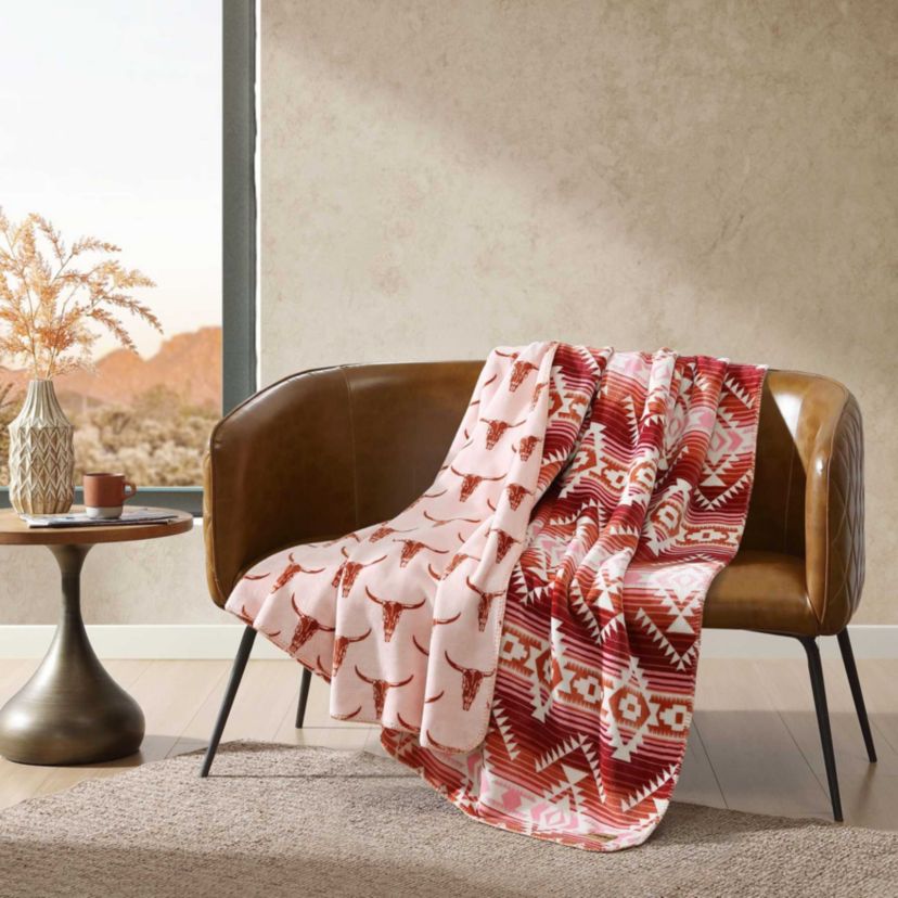 Jericho Reversible Microfiber Blanket