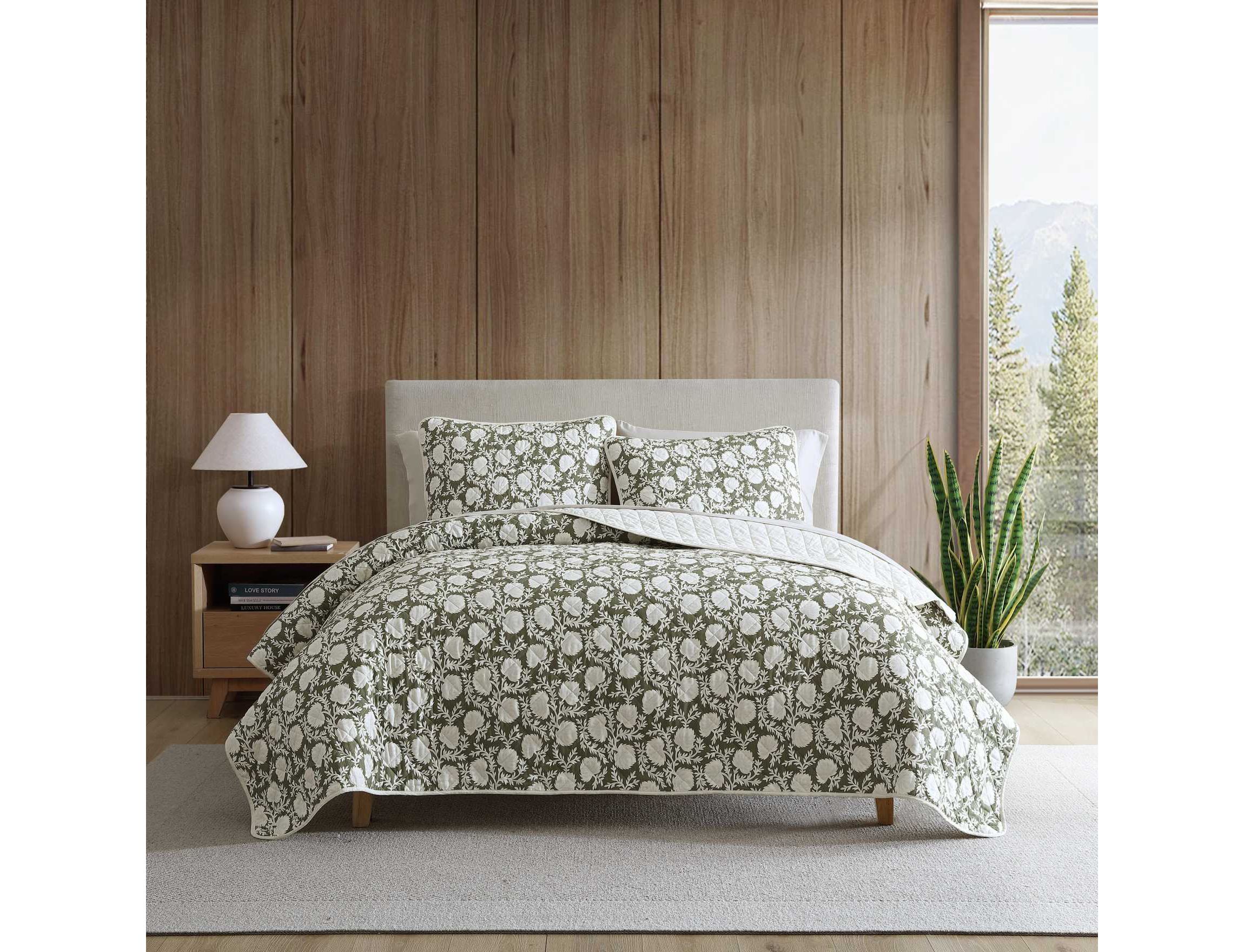 Garden Bloom Cotton Quilt Set
