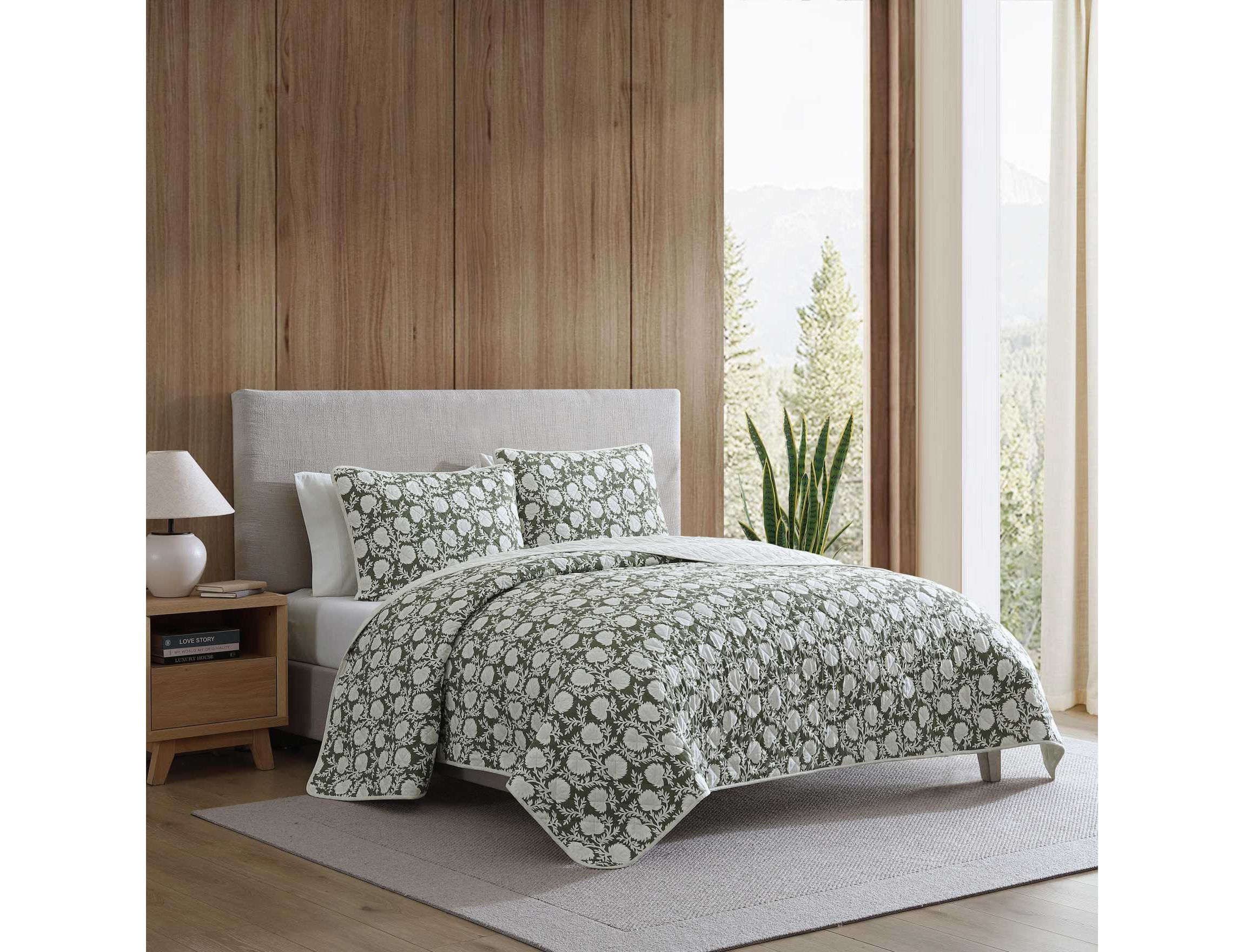 Garden Bloom Cotton Quilt Set